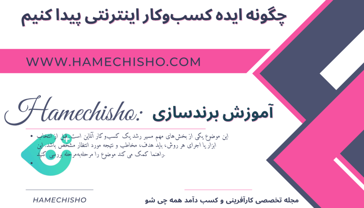 چگونه ایده کسب‌وکار اینترنتی پیدا کنیم
